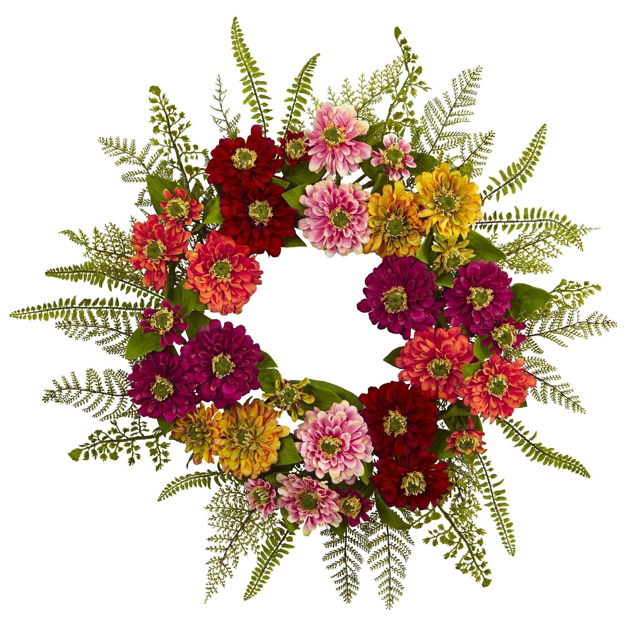 Shop For 20" Mixed Flower Wreath
