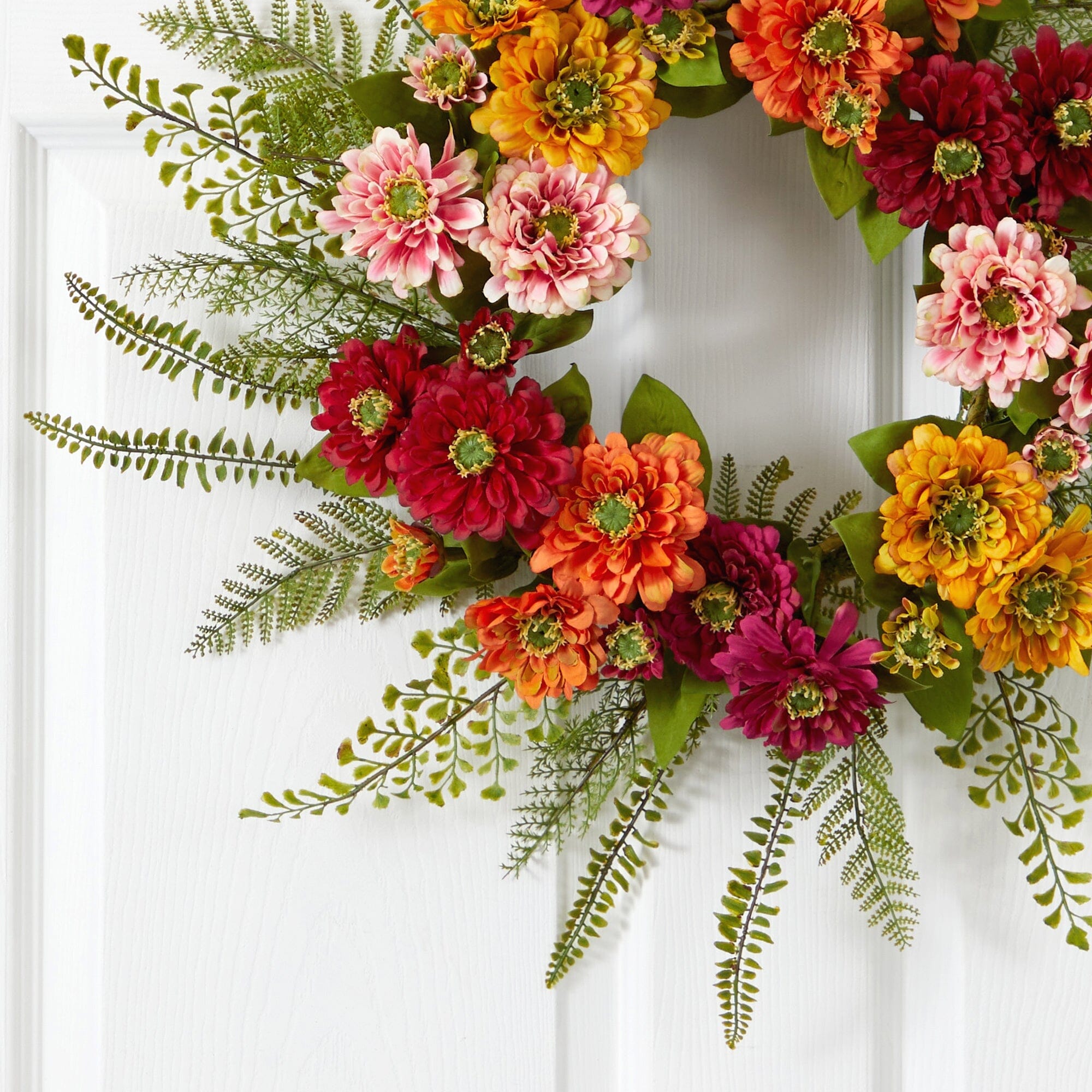Shop For 20" Mixed Flower Wreath