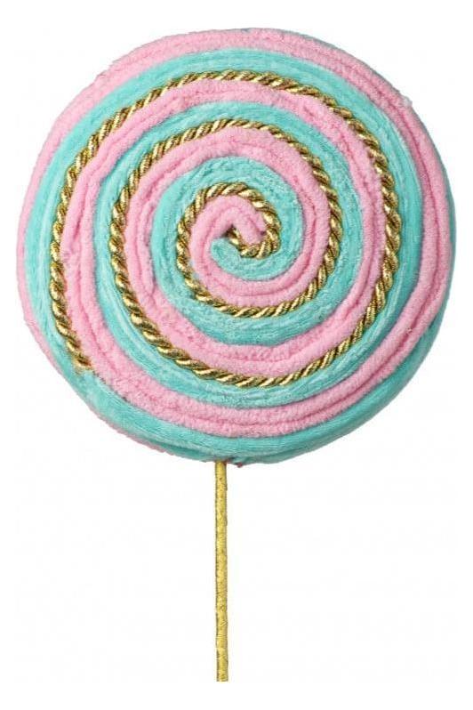 Shop For 20" Twirl Lollipop Spray: Pink at Michelle's aDOORable Creations