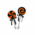 Shop For 20" Velvet Stripe Halloween Lollipop (Asst of 2)