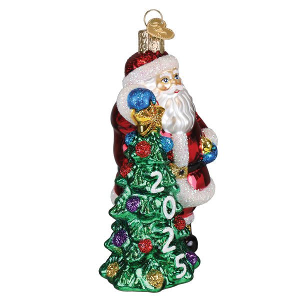 Shop For 2025 Santa With Tree Ornament
