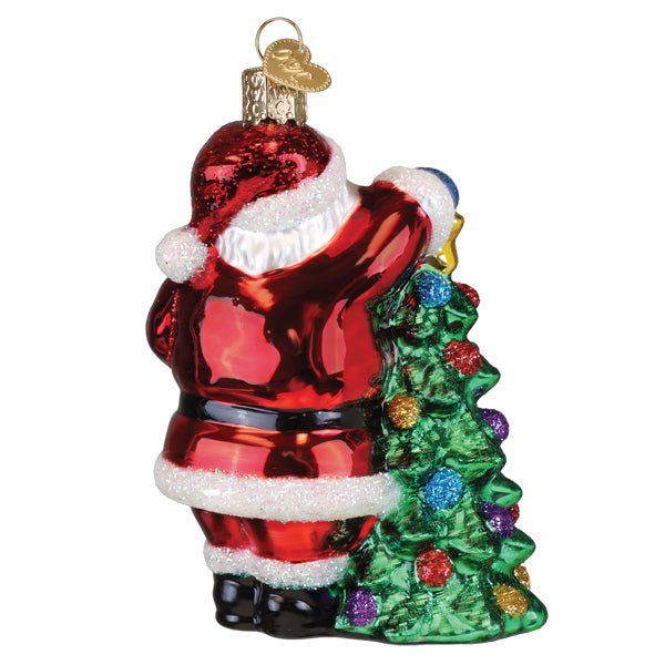 Shop For 2025 Santa With Tree Ornament