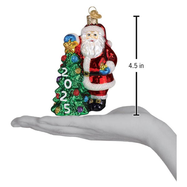 Shop For 2025 Santa With Tree Ornament