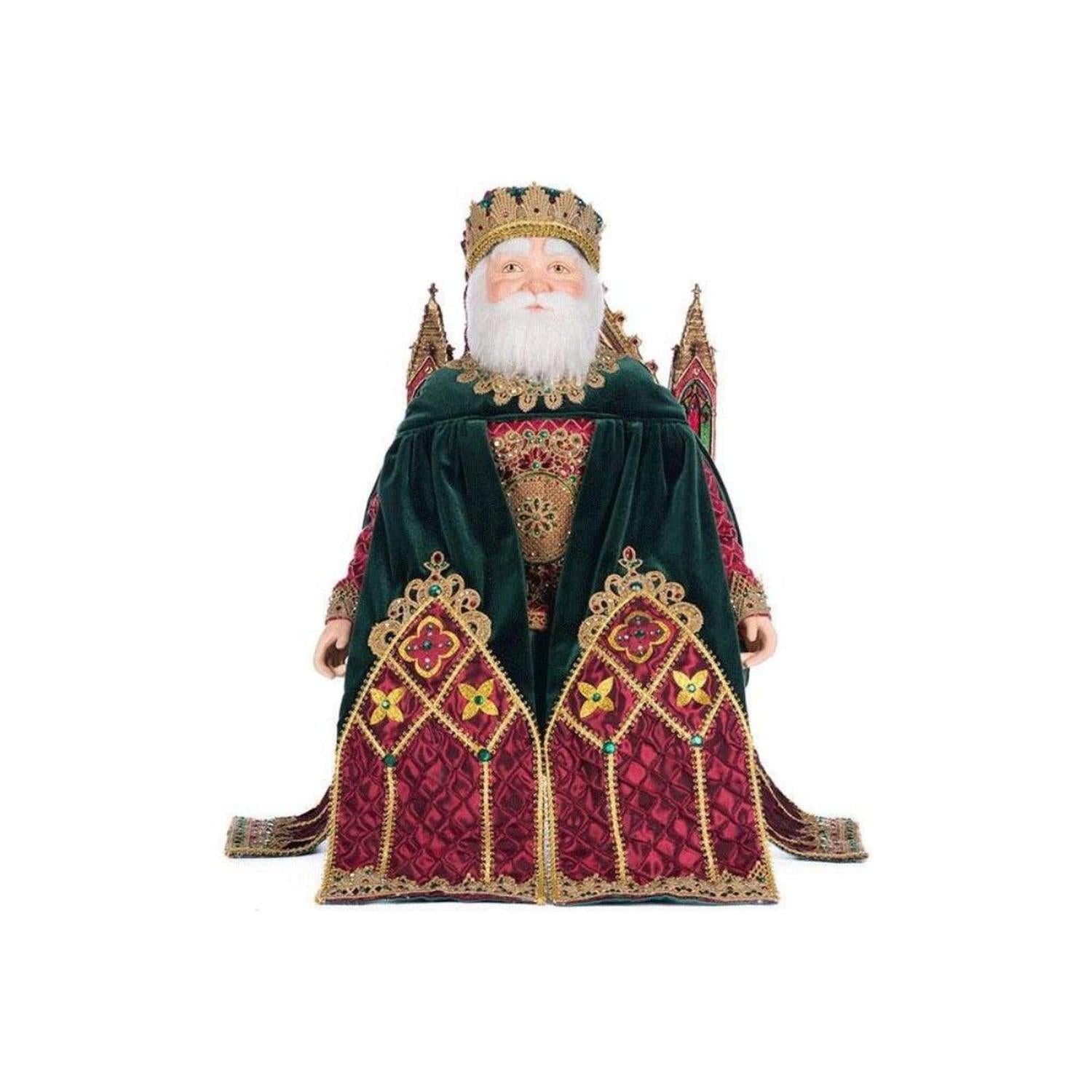Shop For 21" Christmas Castle Santa Chair