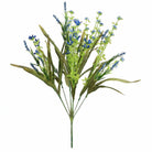 Shop For 21" Flower & Grasses Filler Bush: Blue