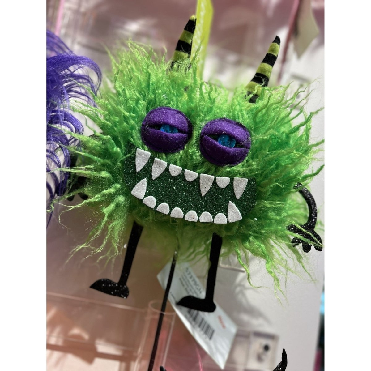 Shop For 21" Furry Monster Spray: Green