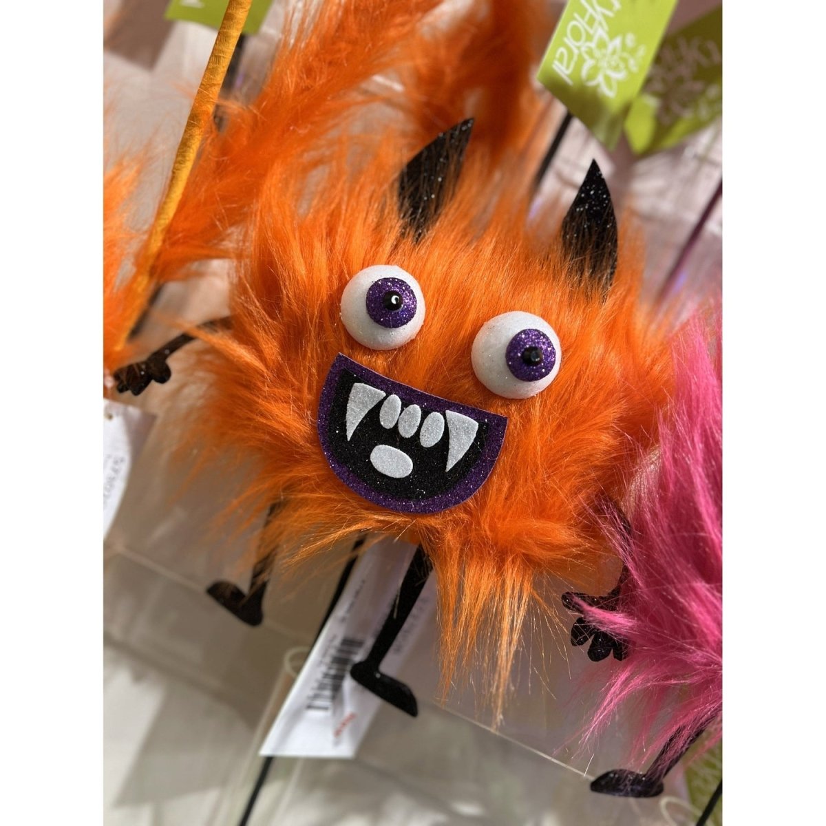Shop For 21" Furry Monster Spray: Orange