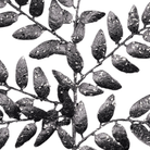 Shop For 21" Glitter Honey Locust Spray: Smoke Blue