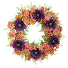 Shop For 21” Mixed Daisy Artificial Wreath