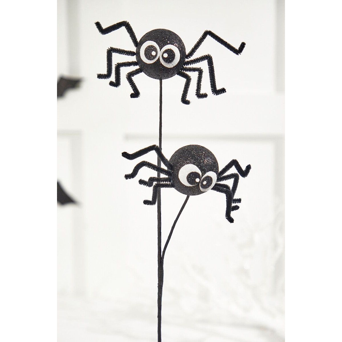 Shop For 21" Silly Spider Spray: Black at Michelle's aDOORable Creations
