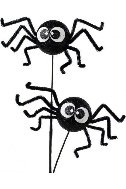 Shop For 21" Silly Spider Spray: Black at Michelle's aDOORable Creations