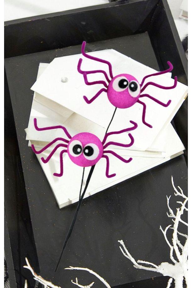 Shop For 21" Silly Spider Spray: Pink at Michelle's aDOORable Creations