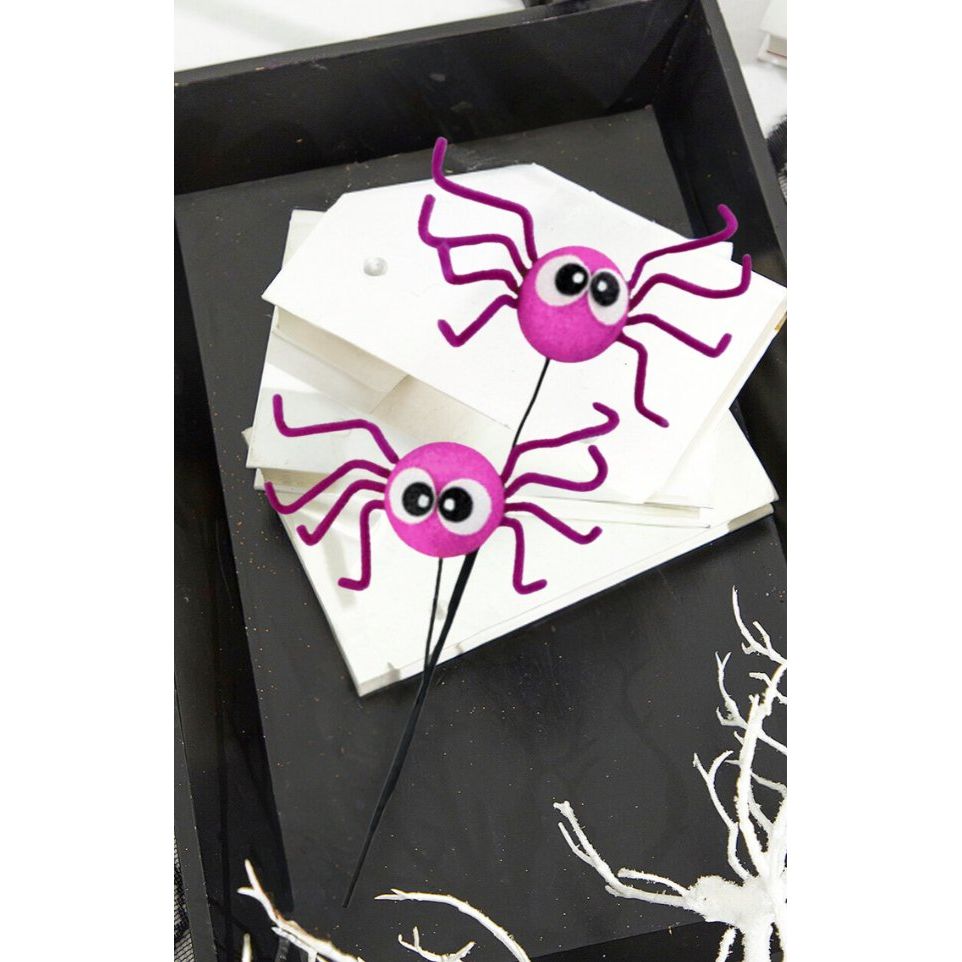 Shop For 21" Silly Spider Spray: Pink at Michelle's aDOORable Creations