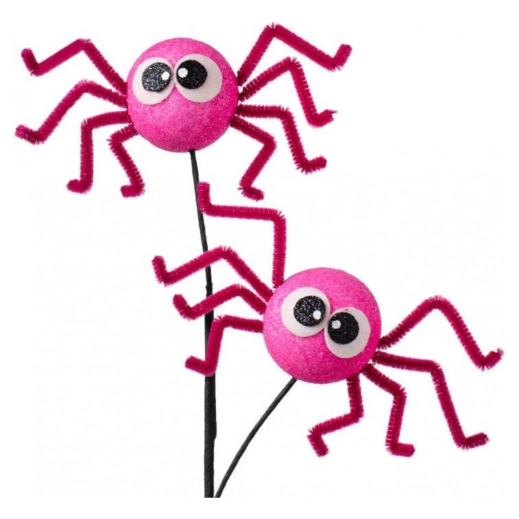 Shop For 21" Silly Spider Spray: Pink at Michelle's aDOORable Creations