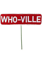 Shop For 21" Who - Ville Felt Sign