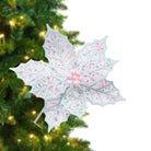 Shop For 22" Confetti Poinsettia Stem