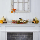 Shop For 22” Fall Pumpkin and Maple Leaf Autumn Candelabrum