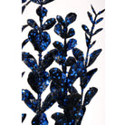 Shop For 22" Glitter Boxwood Spray: Midnight Blue