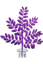 Shop For 22" Honey Locust Glitter Spray: Purple