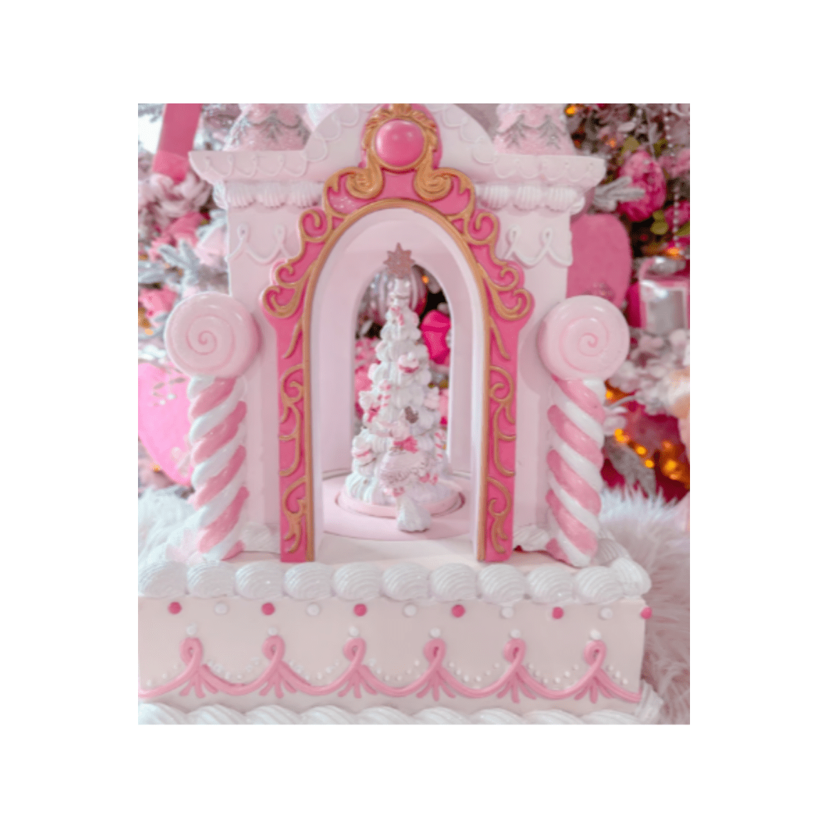 Shop For 22" Pink Castle w/LED Lights