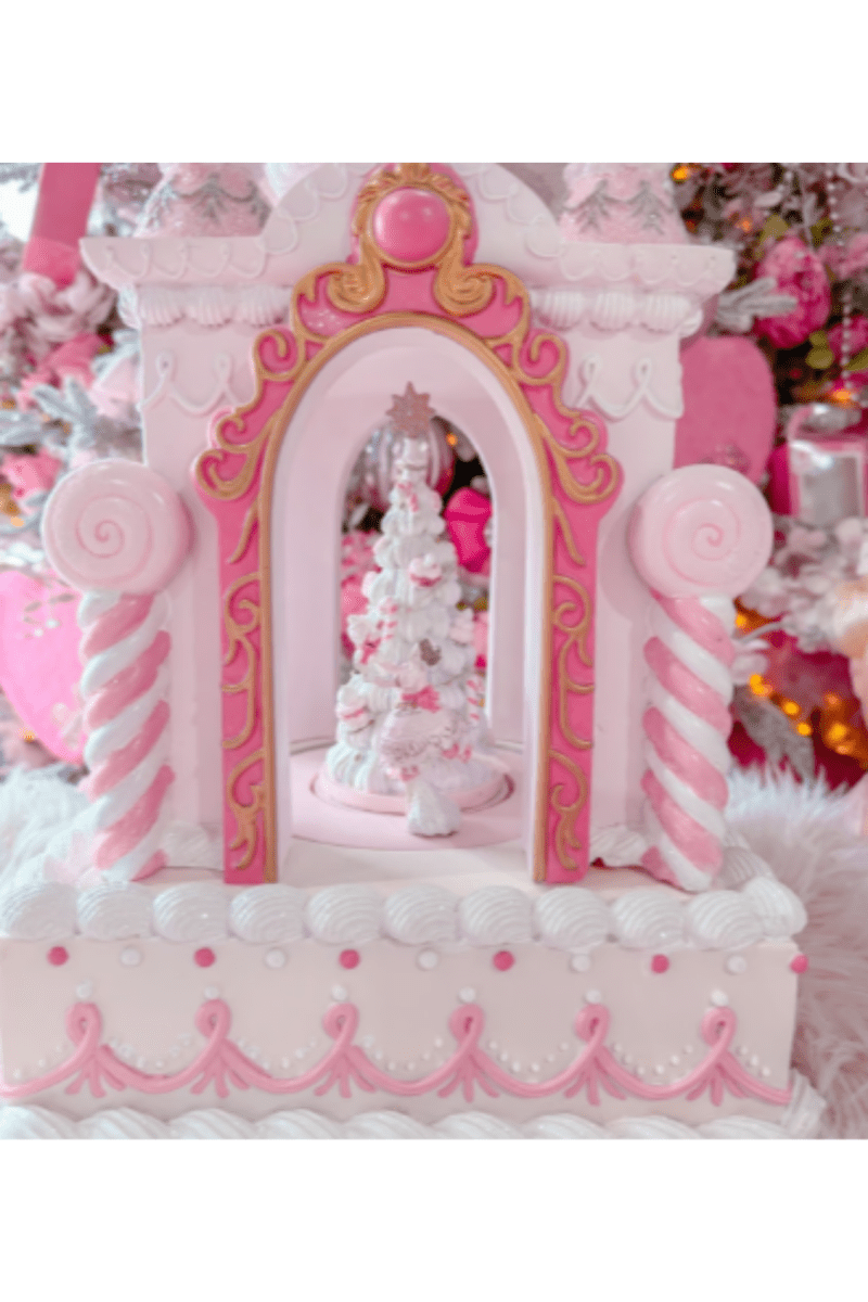 Shop For 22" Pink Castle w/LED Lights