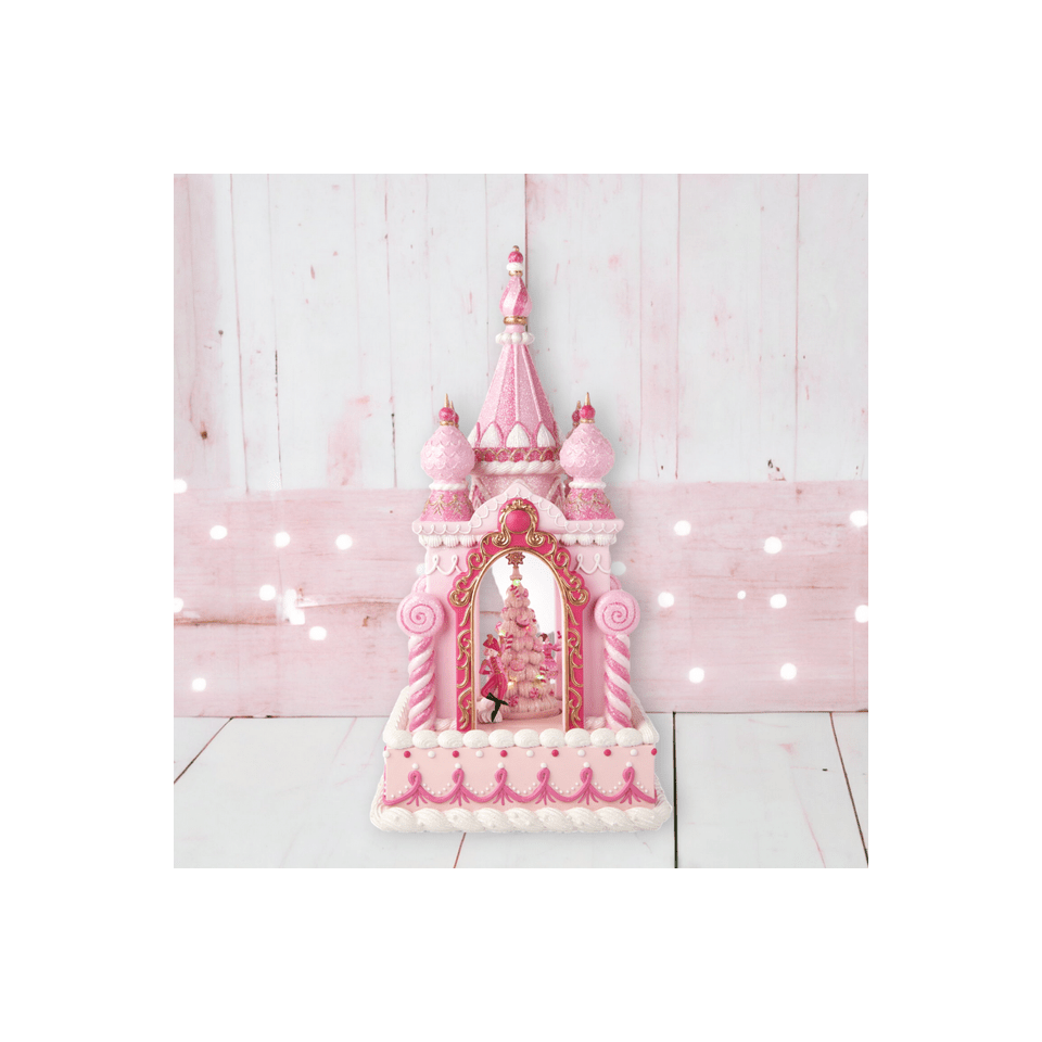 Shop For 22" Pink Castle w/LED Lights