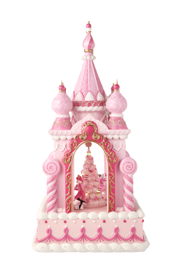 Shop For 22" Pink Castle w/LED Lights