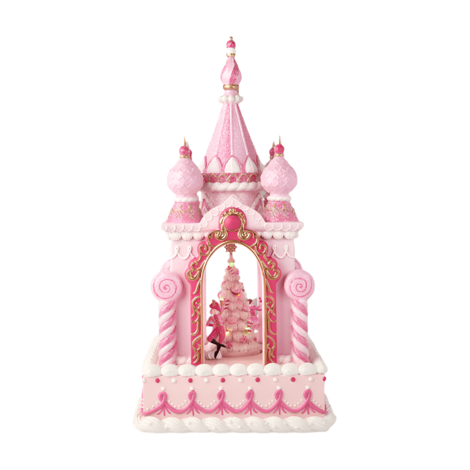 Shop For 22" Pink Castle w/LED Lights