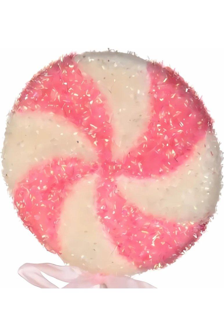 Shop For 22" Sparkle Peppermint Lollipop: Pink