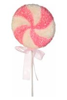 Shop For 22" Sparkle Peppermint Lollipop: Pink