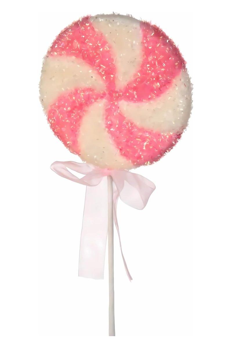 Shop For 22" Sparkle Peppermint Lollipop: Pink