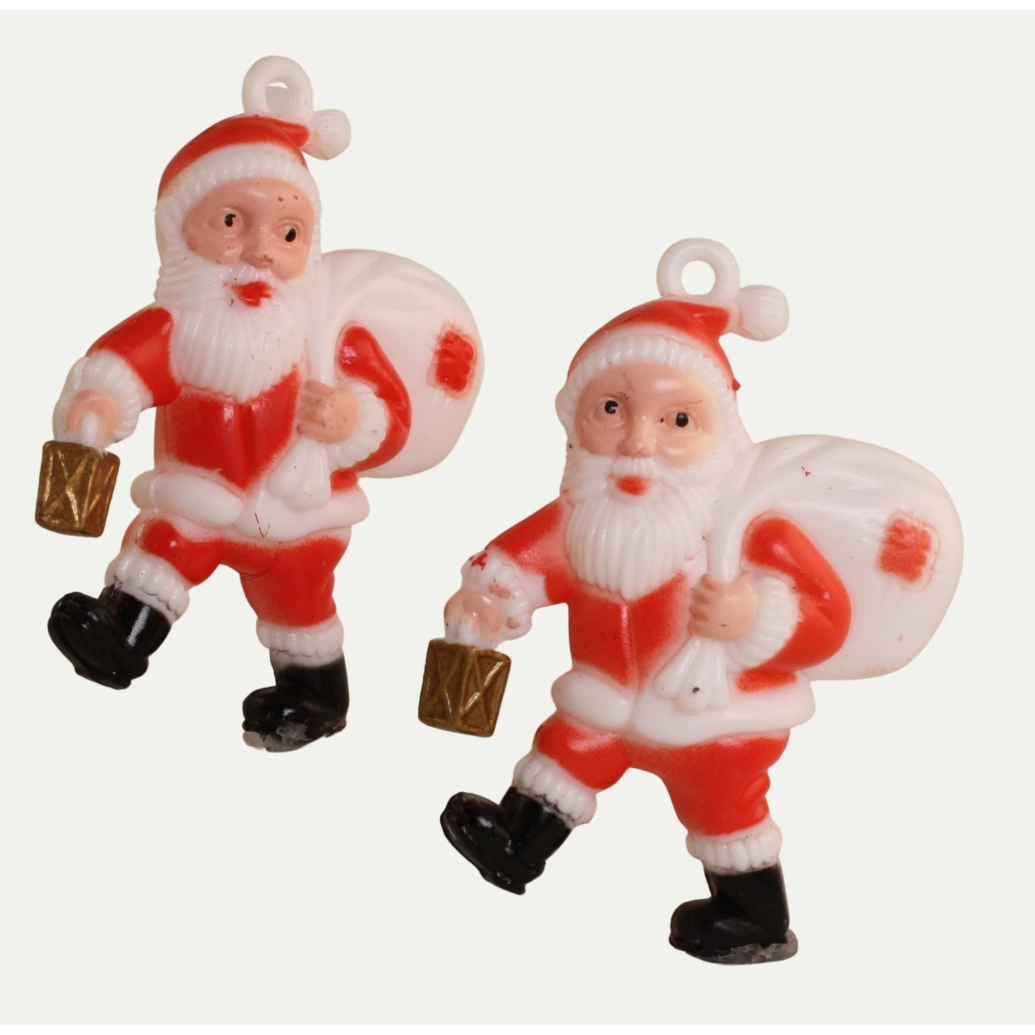 Shop For 2.25 inch Retro Style Santa, Set of 2
