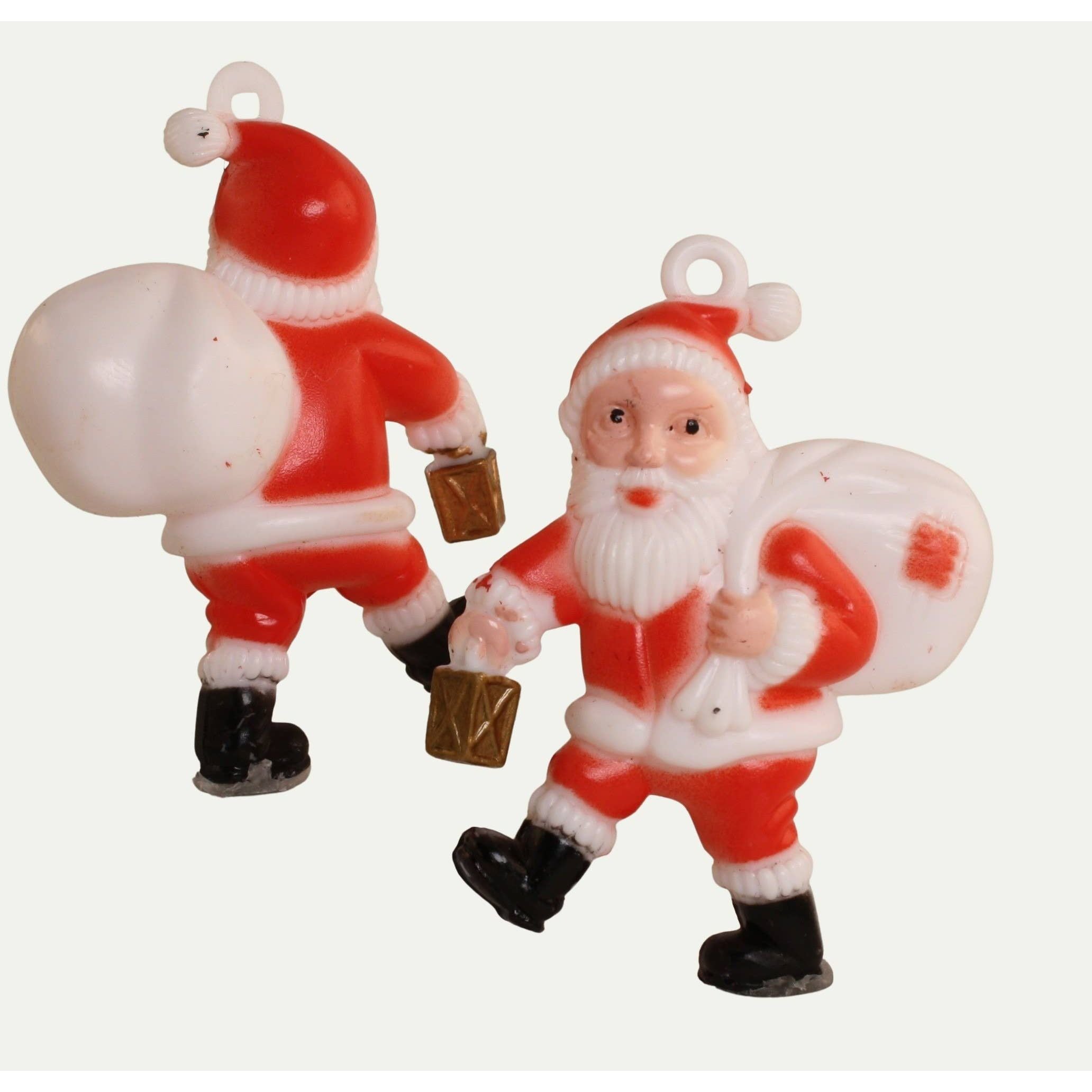Shop For 2.25 inch Retro Style Santa, Set of 2