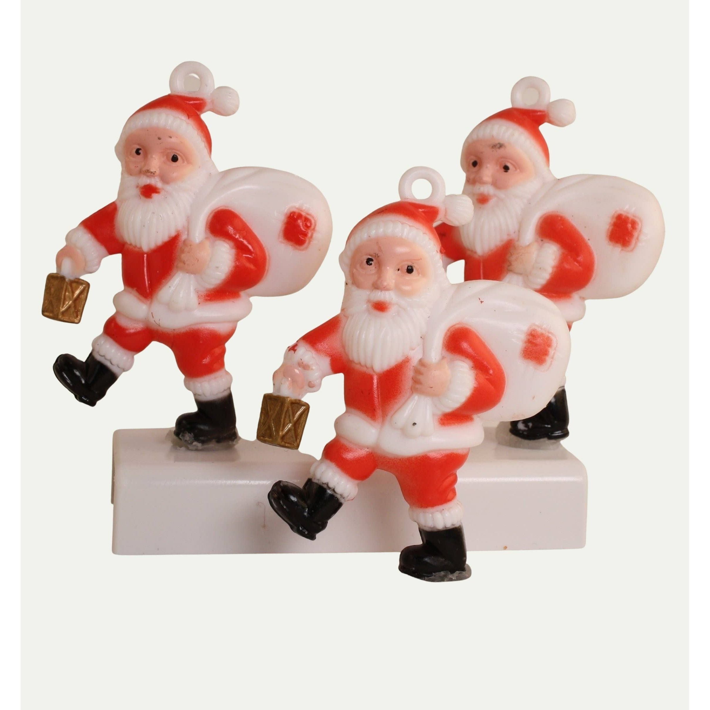Shop For 2.25 inch Retro Style Santa, Set of 2