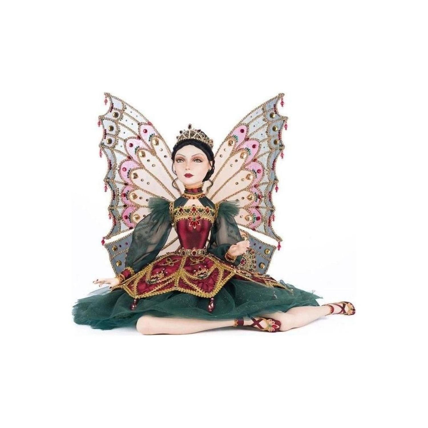 23" Belle Noelle Sitting Fairy Ballerina Doll