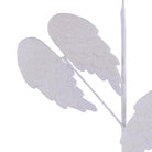 Shop For 23" Felt Glitter Angel Wing Spray: White