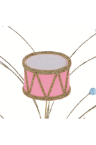 Shop For 23" Felt Glitter Nutcracker Drum Spray: Pastel