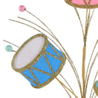 Shop For 23" Felt Glitter Nutcracker Drum Spray: Pastel