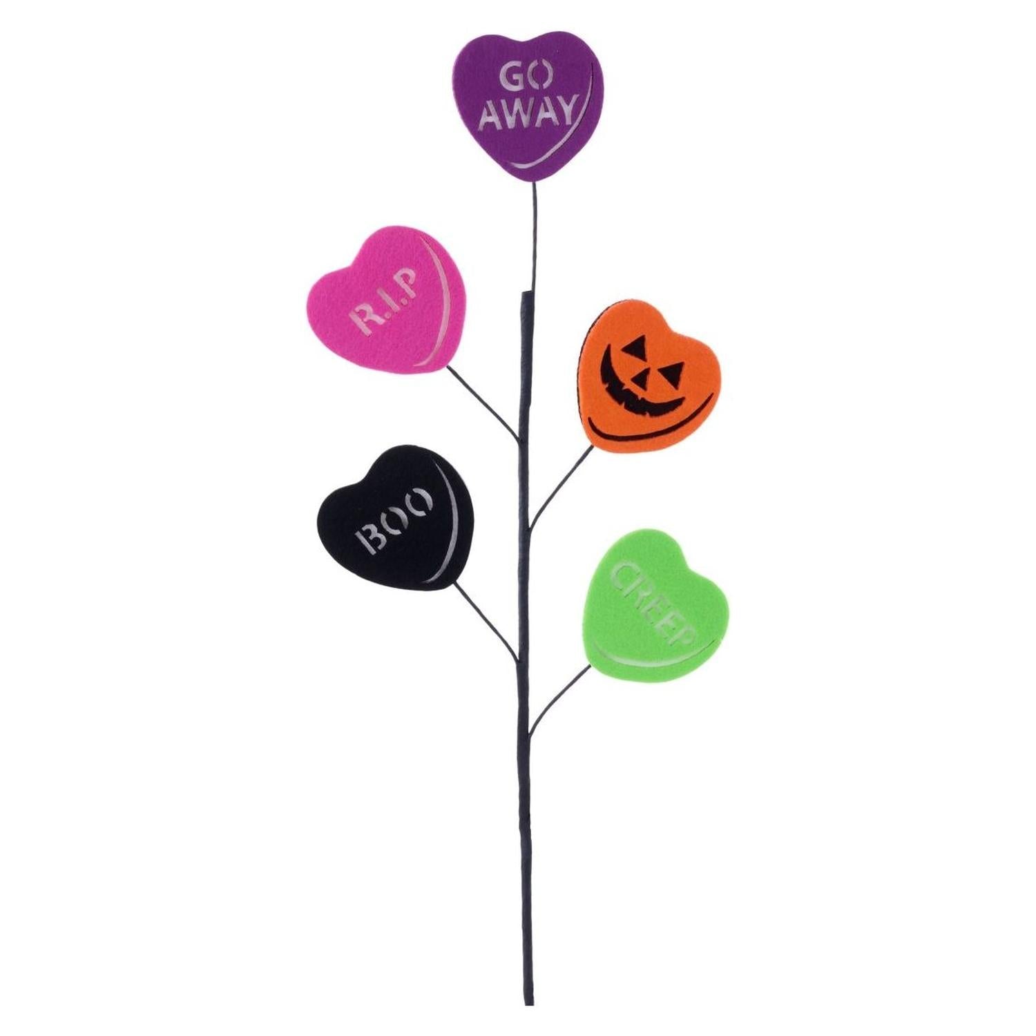 Shop For 23" Halloween Candy Heart Spray