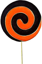 Shop For 23" Lollipop Spray: Orange/Black at Michelle's aDOORable Creations