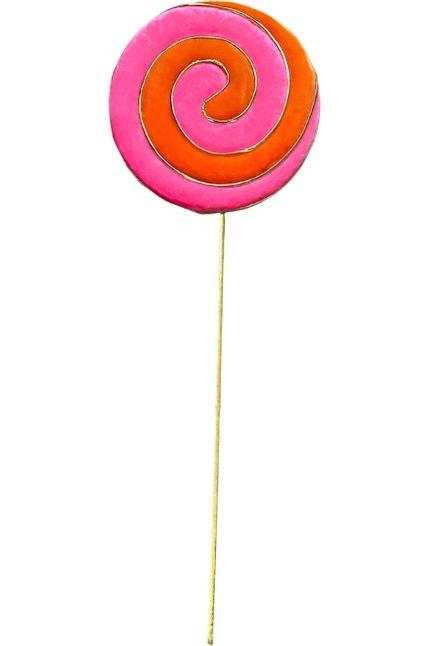 Shop For 23" Lollipop Spray: Pink/Orange