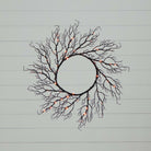 Shop For 23” Pre - Lit Halloween Black Fall Wreath