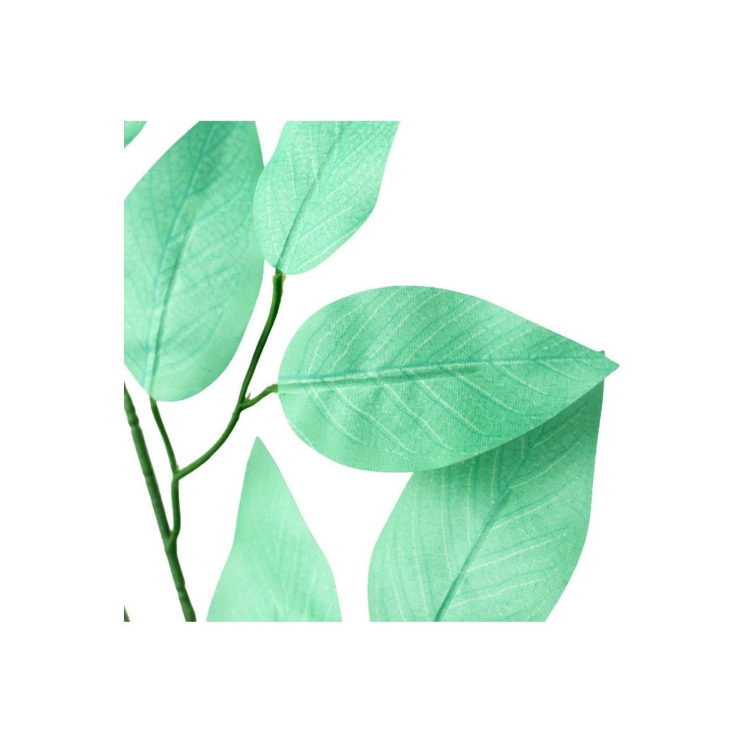 23" Silk Ficus Spray: Mint Green (Set of 12)