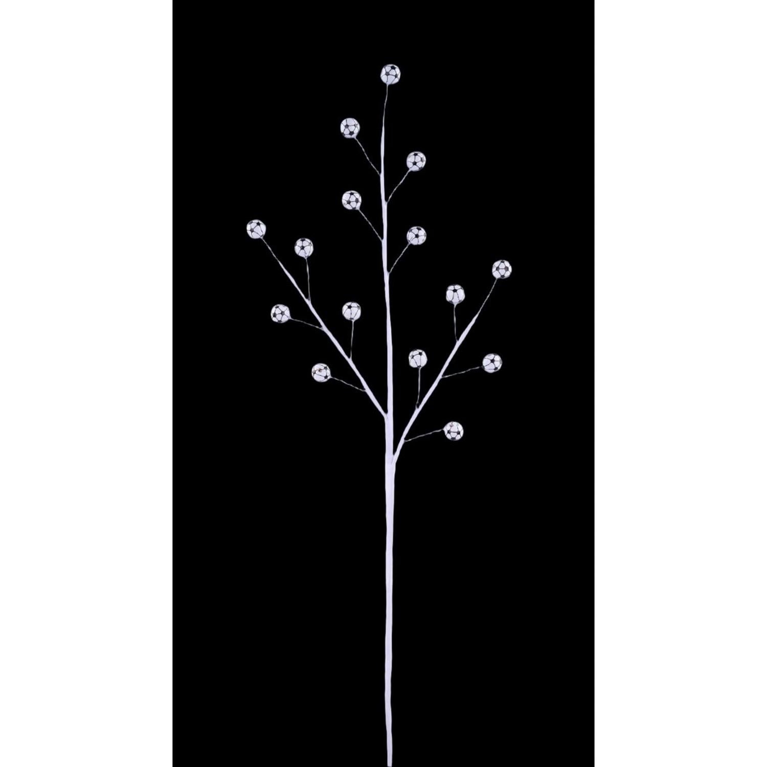 23" Wood Bead Sports Ball Spray: Soccer