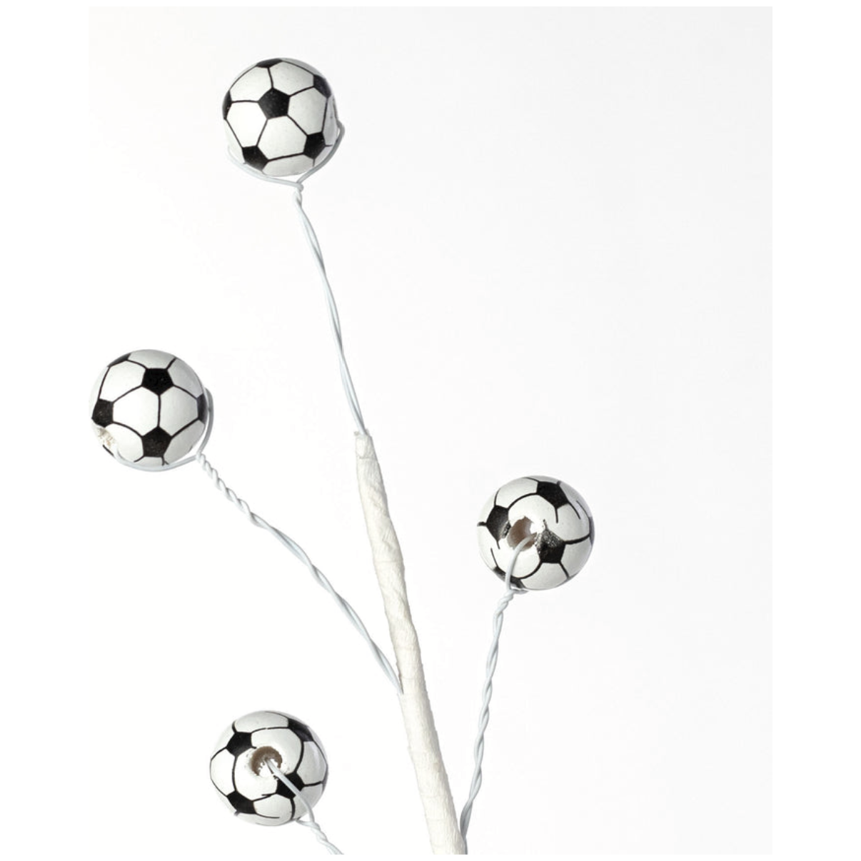 Shop For 23" Wood Bead Sports Ball Spray: Soccer