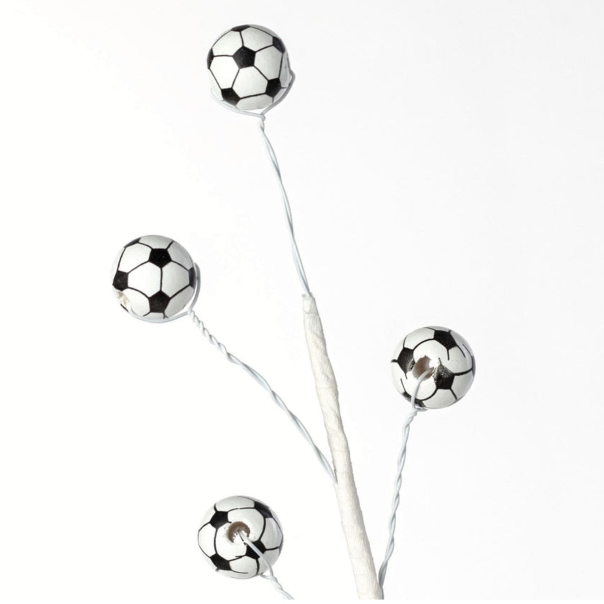 Shop For 23" Wood Bead Sports Ball Spray: Soccer