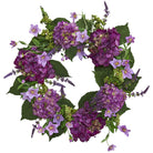 Shop For 24” Artificial Hydrangea Wreath