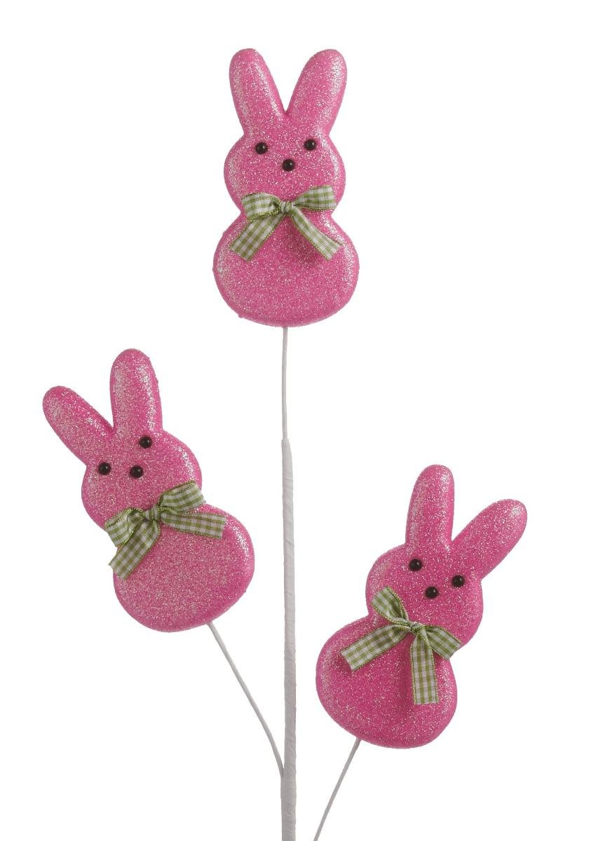 Shop For 24" Easter Bunny Spray: Pink