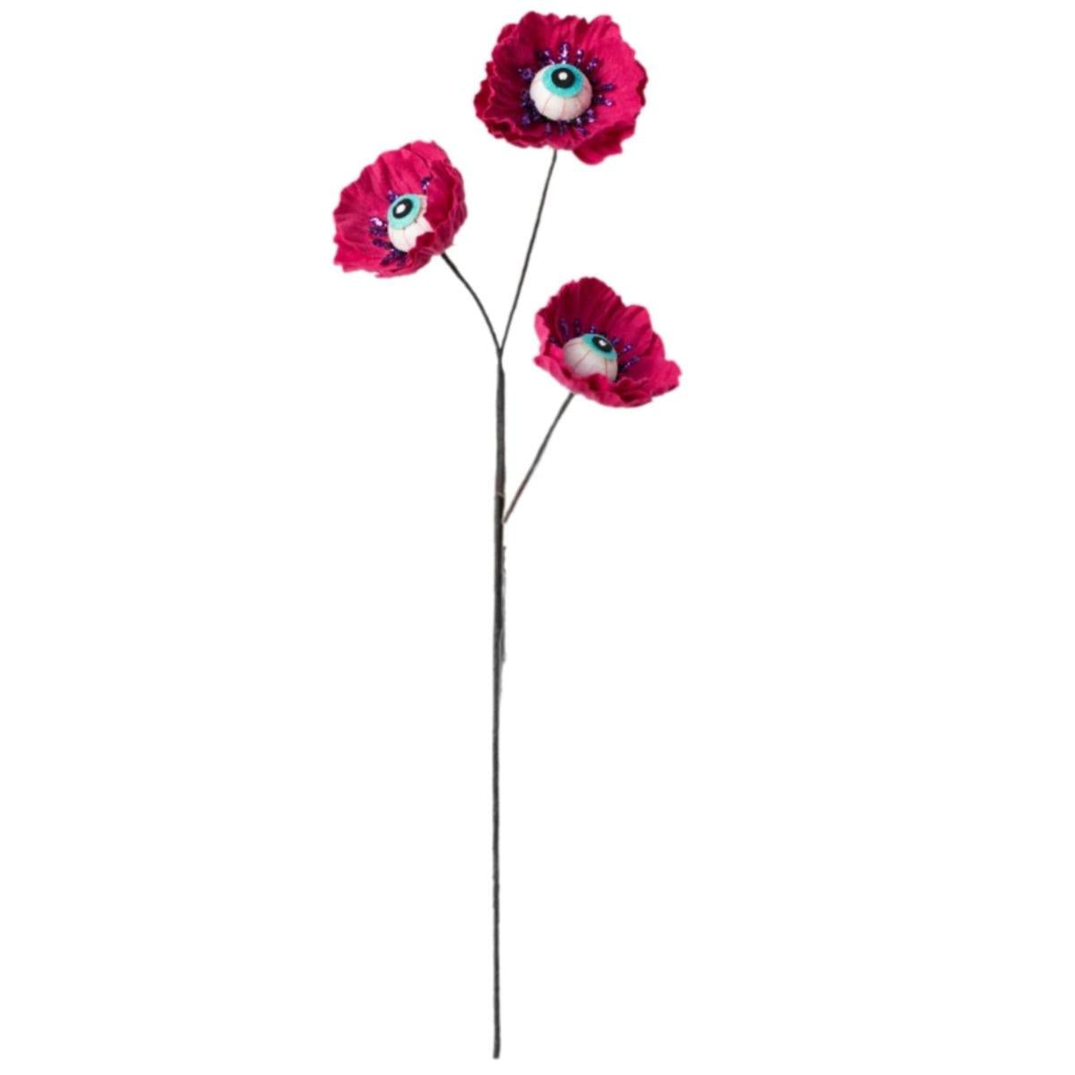 Shop For 24" Eyeball Flower Spray: Pink