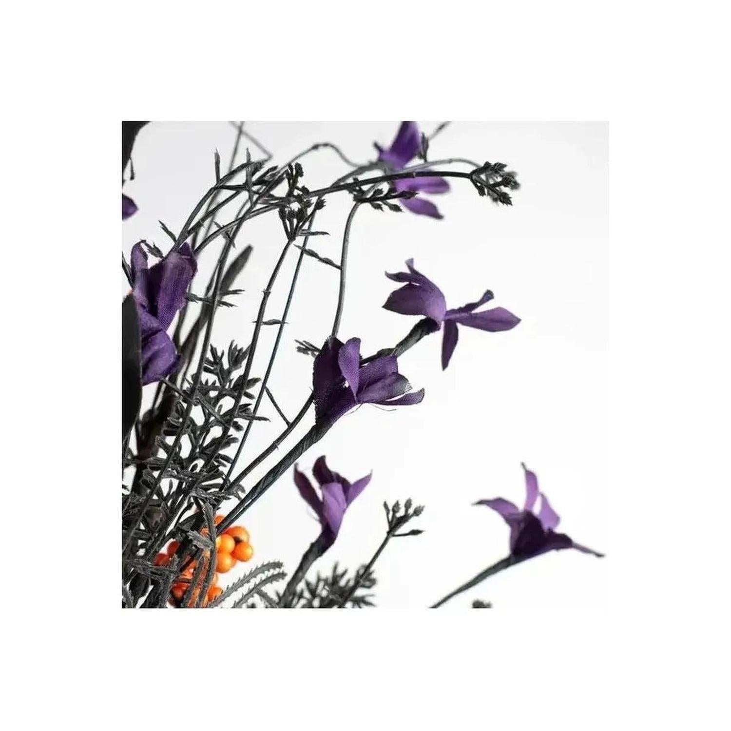 Shop For 24" Filler & Berry Spray: Purple/Orange/Black